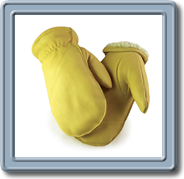 Men's
Lined Sherpa
Deerskin Mittens
