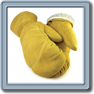 Men's
Acrylic pile liner,
Buttersoft Deerskin MIttens
